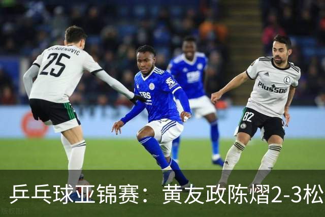乒乓球亚锦赛：黄友政/陈熠2-3松岛辉空/张本美和 混双摘银