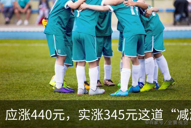 应涨440元，实涨345元这道“减涨”在平衡什么